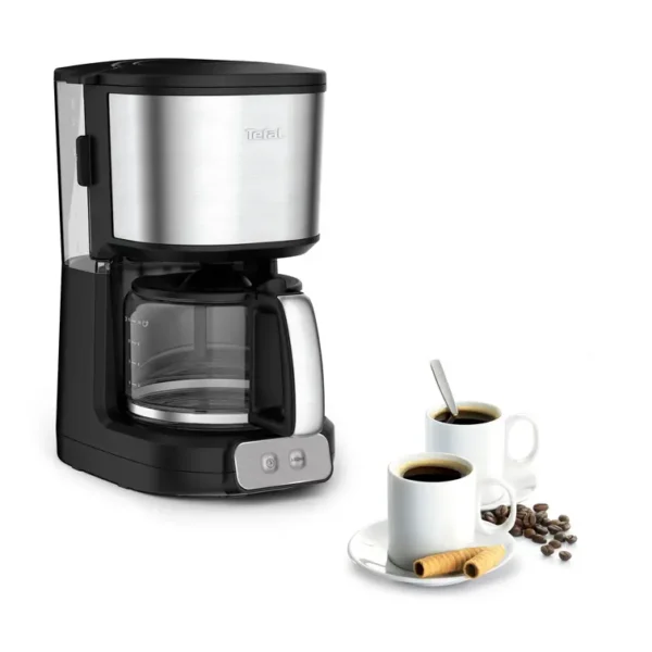 Cafetière Tefal element noir inox 15 tasses - CM470810 -
