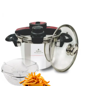 Robuste Autocuiseur & Marmite – 3 en 1 – 06 – 08 – 10 Litres