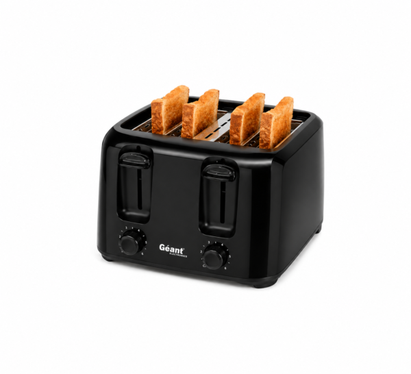 Grille-pain 4 tranches géant 1400 W