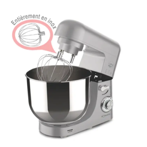 PÉTRIN ROBUSTE 1800W  - GRIS -